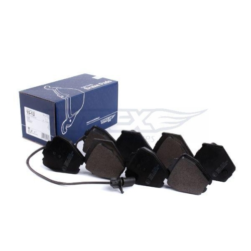 TOMEX Brakes Bremsbelagsatz, Scheibenbremse TX 15-12