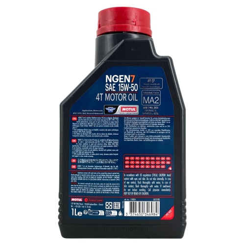 MOTUL Motor&ouml;l NGEN 7 15W-50 4T 111824