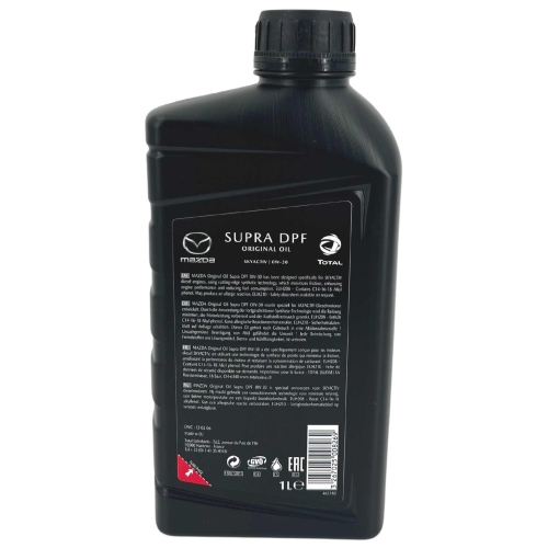 Motor&ouml;l Motoren&ouml;l Mazda Original Oil Supra DPF Skyactiv-D 0W-30 1 Liter 214209