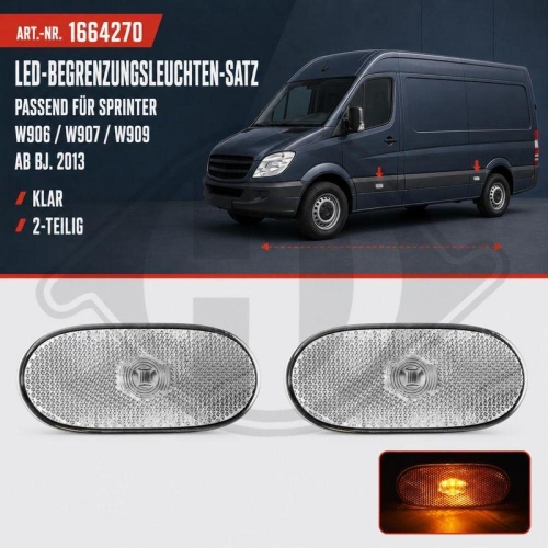 DIEDERICHS Reflektor, Positions-/Begrenzungsleuchte HD Tuning 1664270