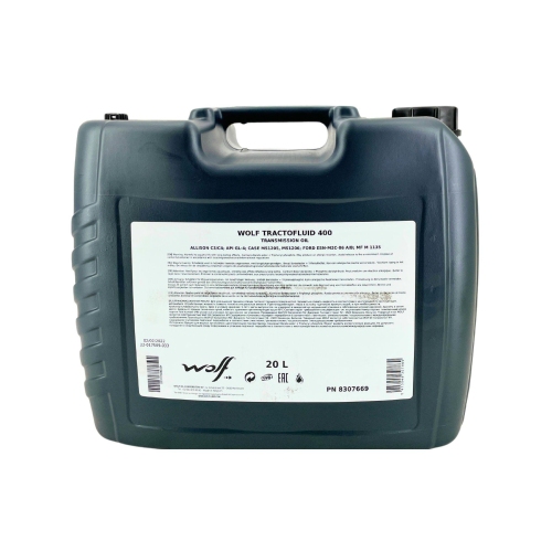 Landmaschinen&ouml;l Agrar Wolf TractoFluid 400 20 Liter Kanister 8307669
