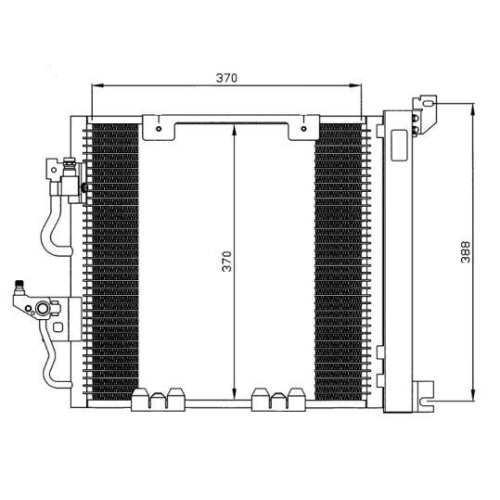 WAECO Kondensator, Klimaanlage 8880400365