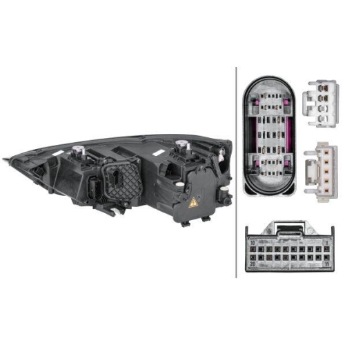 HELLA Hauptscheinwerfer 1ZS 354 838-101
