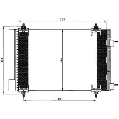 WAECO Kondensator, Klimaanlage 8880400369