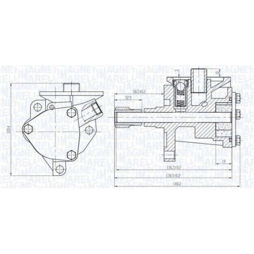 MAGNETI MARELLI &Ouml;lpumpe 351516000068