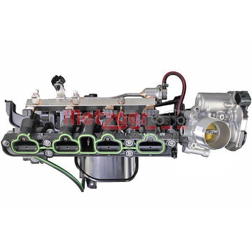 METZGER AUTOTEILE Saugrohrmodul COMPETENCE KIT ORIGINAL ERSATZTEIL 2100077