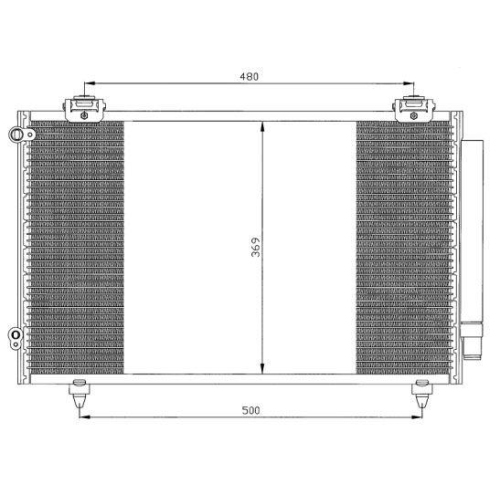 WAECO Kondensator, Klimaanlage 8880400374