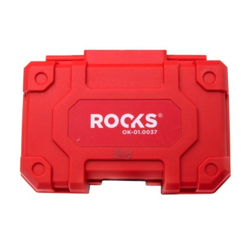 SATZ MASTER-TORQUE-BITS UND SCHLAGWERKZEUGE, 1/4 Zoll 37-teilig ROOKS OK-01.0037