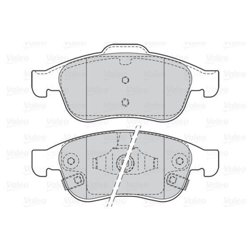 VALEO Bremsbelagsatz, Scheibenbremse FIRST 302207