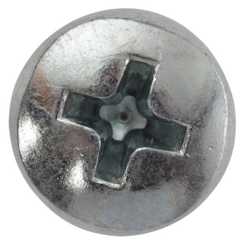 Gewindeschraube Linsenkopf M5 x 35, verzinkt, DIN 7985, 100 St&uuml;ck, 040 5 35 25