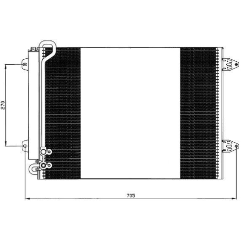 WAECO Kondensator, Klimaanlage 8880400385