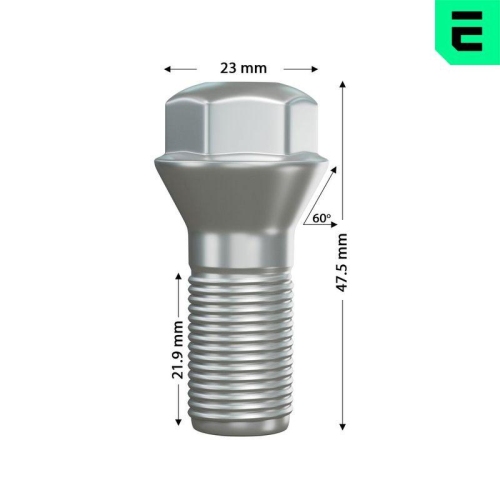 OPTIMAL Radschraube OP-UWB10008-20