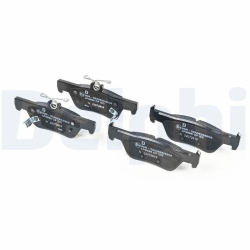 DELPHI Bremsbelagsatz, Scheibenbremse LP3695