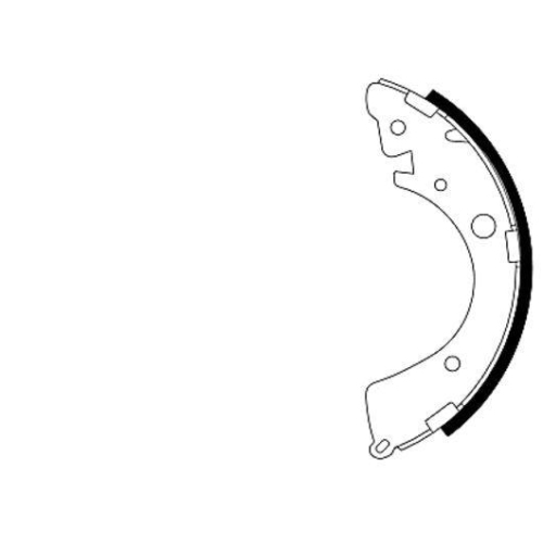 TEXTAR Bremsbackensatz 91039601