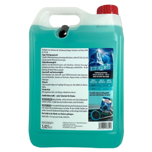 Scheibenreiniger Winter AntiFrost+KlarSicht bis -18 &deg;C Ice-fresh - 5 Liter