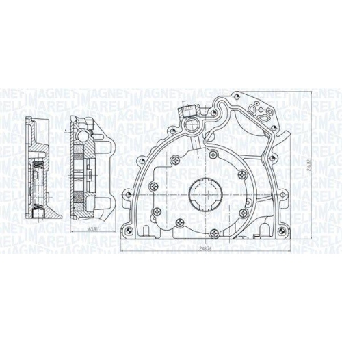 MAGNETI MARELLI &Ouml;lpumpe 351516000042