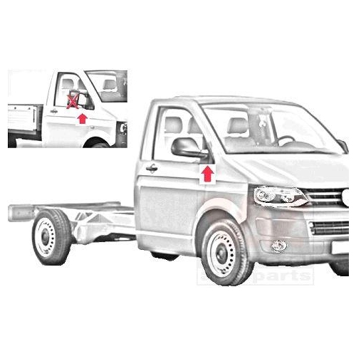 VAN WEZEL Au&szlig;enspiegel * HAGUS * 5791804