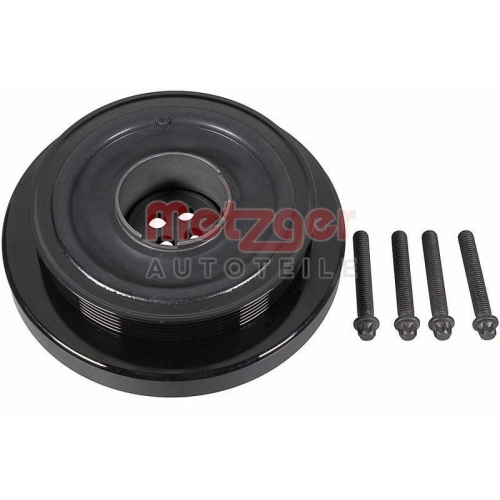 METZGER AUTOTEILE Riemenscheibe, Kurbelwelle COMPETENCE KIT GREENPARTS 6400139