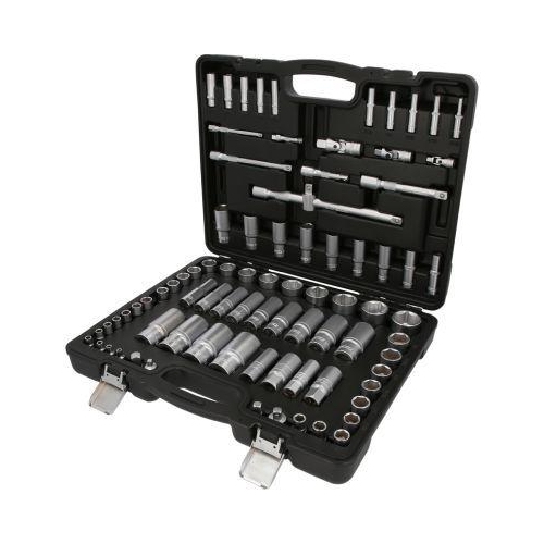 1/4 Zoll+3/8 Zoll+1/2 Zoll Steckschl&uuml;ssel-Satz 82-tlg Zollma&szlig;e KS TOOLS 917.0082