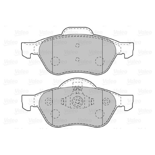VALEO Bremsbelagsatz, Scheibenbremse 601012