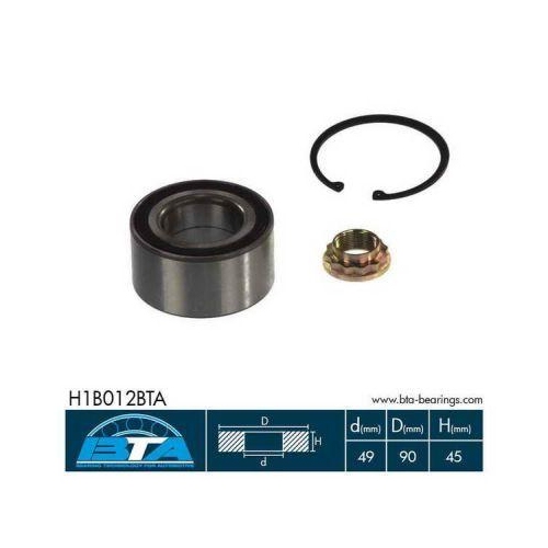 BTA Radlagersatz H1B012BTA