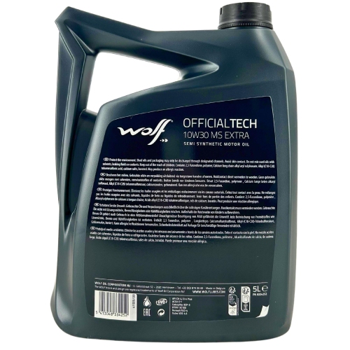 Motor&ouml;l Motoren&ouml;l Wolf OfficialTech 10W-30 MS Extra 5 Liter Kanister 8334252