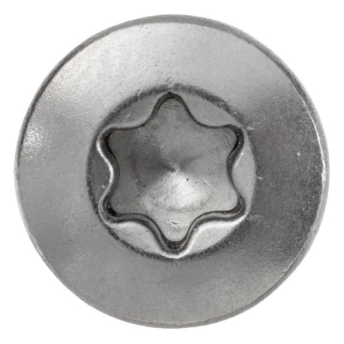 Holz-Fassadenschrauben TX Linsensenkkopf, Edelstahl A2 4,5 x 45 SWG 150 St&uuml;ck