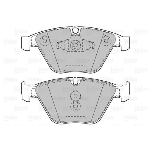 VALEO Bremsbelagsatz, Scheibenbremse 601027