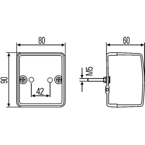 HELLA Kofferraumleuchte 2JB 996 012-121