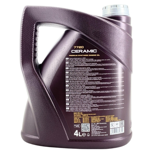 Motor&ouml;l Motoren&ouml;l Mannol Ceramic 5W-30 4 Liter Kanister MN7720-4