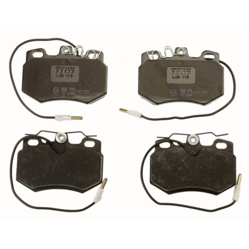 TRW Bremsbelagsatz, Scheibenbremse COTEC GDB446