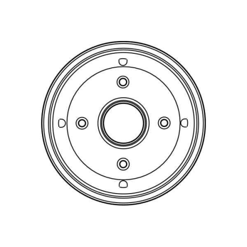 TRW Bremstrommel DB4124