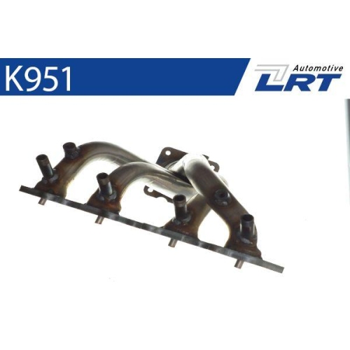 LRT Krümmer, Abgasanlage K951