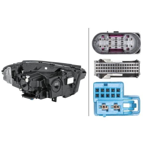 HELLA Hauptscheinwerfer 1EX 013 074-711