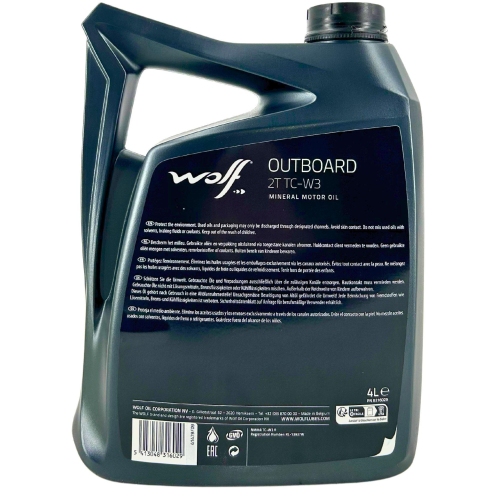 Motor&ouml;l Wolf Outboard 2T TC-W3 2 Takt Marine Schiff Boot 4 Liter 8316029