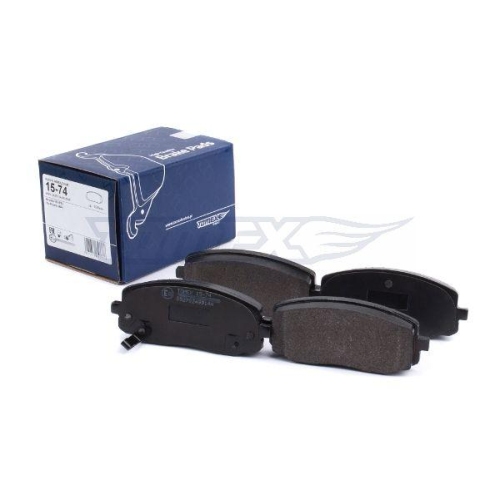 TOMEX Brakes Bremsbelagsatz, Scheibenbremse TX 15-74