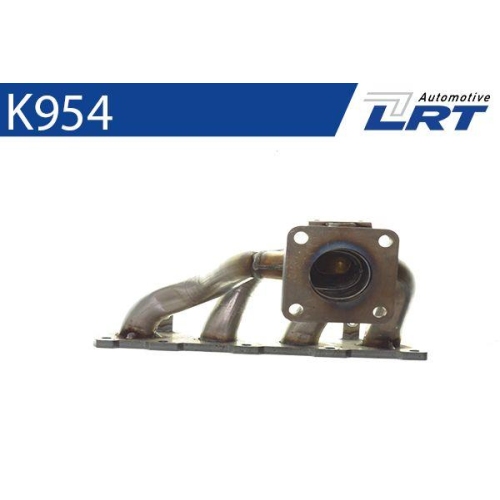 LRT Krümmer, Abgasanlage K954