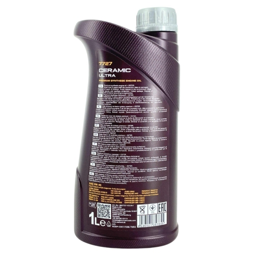 Motor&ouml;l Motoren&ouml;l Mannol Ceramic Ultra 5W-40 1 Liter Flasche MN7727-1