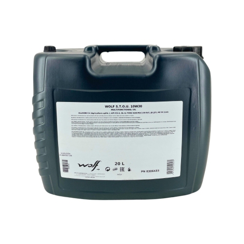 Motor&ouml;l Motoren&ouml;l Wolf STOU 10W-30 20 Liter Kanister 8306433