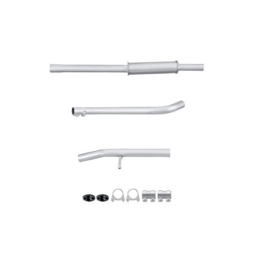 HELLA Mittelschalld&auml;mpfer Easy2Fit &ndash; PARTNERED with Faurecia 8LC 366 023-521