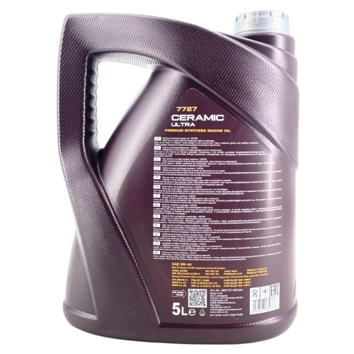Motor&ouml;l Motoren&ouml;l Mannol Ceramic Ultra 5W-40 5 Liter Kanister MN7727-5
