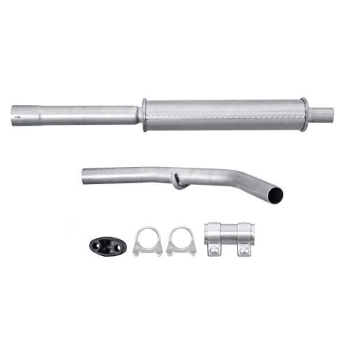 HELLA Mittelschalld&auml;mpfer Easy2Fit &ndash; PARTNERED with Faurecia 8LC 366 023-531