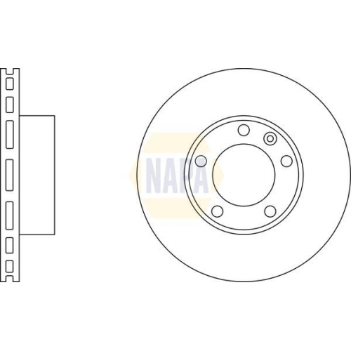 NAPA Bremsscheibe NAPA NBD5013