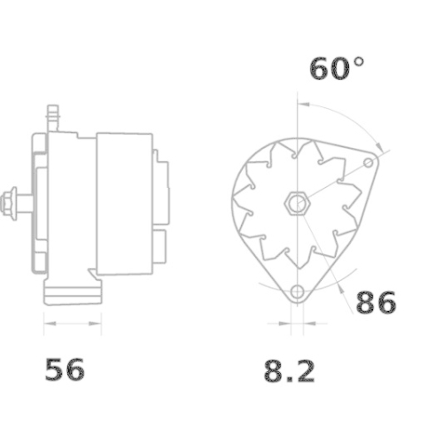 MAHLE Generator MG 517