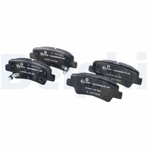 DELPHI Bremsbelagsatz, Scheibenbremse