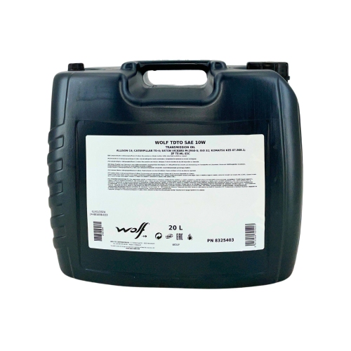 Motor&ouml;l Motoren&ouml;l Wolf TDTO SAE 10W 20 Liter Kanister 8325403