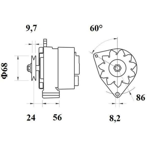 MAHLE Generator MG 528