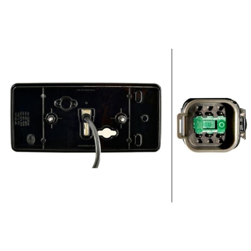 HELLA Heckleuchte 2VP 328 630-041
