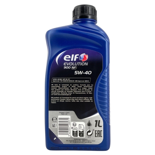 Motor&ouml;l Motoren&ouml;l Elf Evolution 900 NF 5W-40 - 1 Liter Flasche 213911