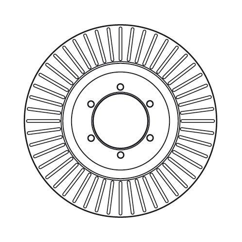 TRW Bremsscheibe TRW SINGLE DF6008S